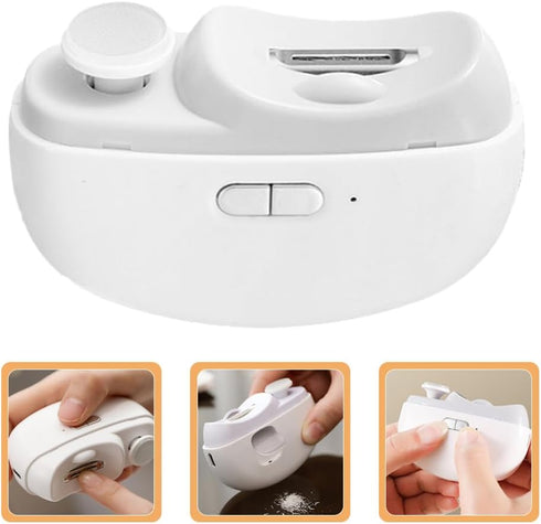Ipetboom Trimmer Multi-Functional Electric Nail Scissors Grinders Nail for Boys and Girls Children Seniors