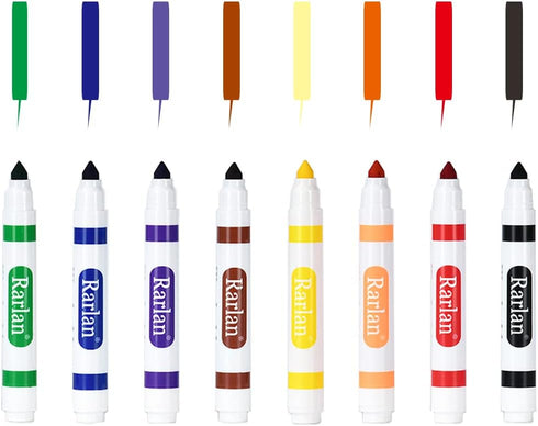 Rarlan pack, 8 160 Count Washable Markers Bulk, Markers for Kids, Bulk Colors