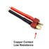 5 Pairs T Plug Connector Female and Male Deans with 14AWG Silicon Wire for RC Lipo Battery Cable