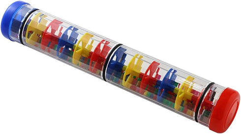 Rainmaker 12 inch Rain Stick for Babies, Rattle Tube Shaker Music Sensory Auditory Instrument Toy for Baby