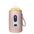RiToEasysports USB Milk Bottle Warmer Bag,LCD Screen Temperature Adjustable Feeding Bottle Warmer Insulated