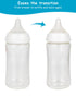 1m+, 6 Count Silicone Nipple for Pigeon Baby Bottle, Size S, Slow Flow
