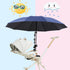 Toega Parasol,360 Baby Stroller Adjustable Mount, Waterproof,Umbrella for Stroller Sunshade for All Kinds of Strollers