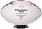 Personalized Baby Birth Announcement Football for Baby Shower or Nursery Decor