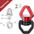 2 Pack Swivel Hook for Swing, 35KN Swing Spinner, Aluminium Alloy for Children's Swing and Aerial Yoga