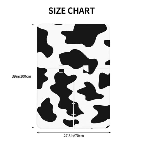 Hcpwzrf Novelty Cow Print Baby Car Seat Cover & Nursing Cover - Breathable Stretch Multi-Use Cover for Breastfeeding