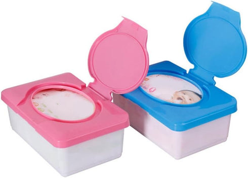 Baost Portable Wet Wipe Travel Cases Napkin Tissue Paper Storage Box Plastic Wipes Dispenser Case Baby Wipes Holder
