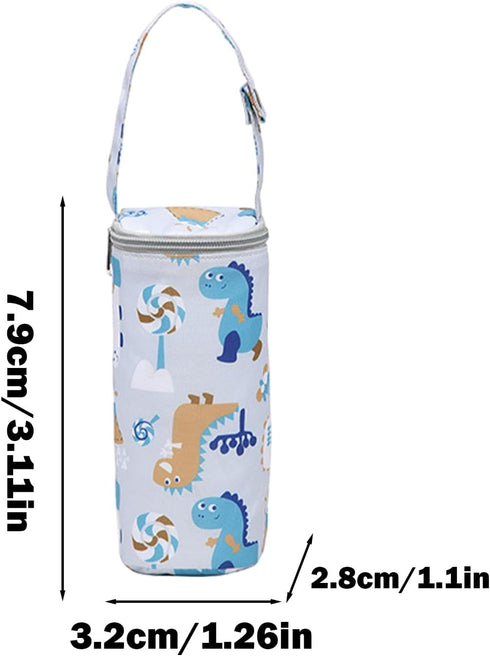 Generic Insulated Breastmilk Cooler Bag - Portable Storage Tote, Thermal Bottle Carrier, Adjustable Shoulder Strap |
