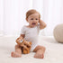Apricot Lamb Stuffed Animals Security Blanket, Yellow Lion Infant Nursery Character Blanket, Plush (10 Inches)