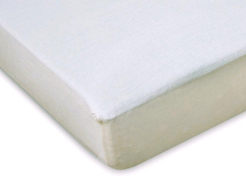 First Essentials Fitted Cotton Knit Crib Sheet Standard Size (Beige, Pack of 1)