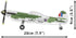 Set, 152 COBI Historical Collection WWII Spitfire Mk. XVI Bubbletop Aircraft Building Pieces