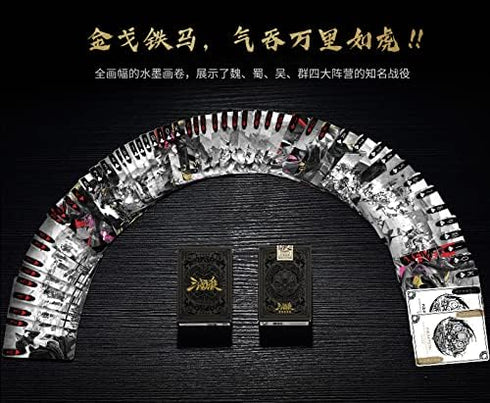 Three Kingdoms Playing Cards, Novelty Poker Game Deck of Cards for Parties