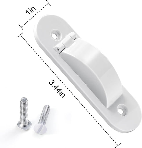 Wall Switch Guard, Child Proof Light Switch Cover, Toggle Style Protection, 2 Pack, White