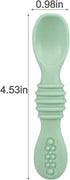 PandaEar Silicone Baby Feeding Set for 6-12 Months, LED Weaning Supplies, First Stage Set