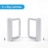 WOMHOM Retractable Baby Gate Hardware Replacement Parts Kit, Full Set Wall Mounting Accessories, Brackets, Screws