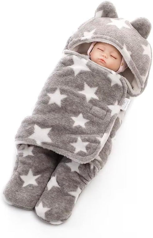 Generic Luxe New Born Blanket Swaddle Wrapper Blanket for Babies Cum Baby Sleeping Bag
