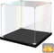 Acrylic Display Case for Collectibles - Clear Box for Lego, Alternative Glass Case for Figures, Doll Toys Home Storage