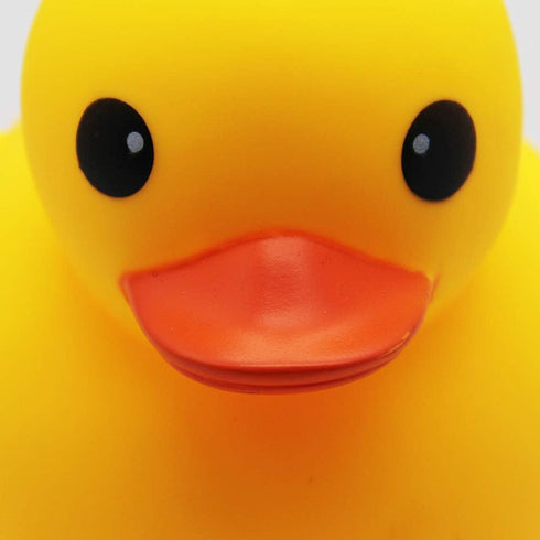 Happy Trees Duck Bath Toy, Large Rubber Duck Squeak for Baby Shower, 7 Inches