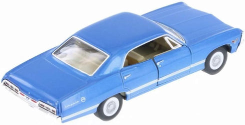 1/43 1967 KiNSMART - Scale Model Compatible with Chevrolet Impala (Blue)