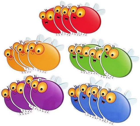 Dry Erasable Fly Cards, DIY Swat Educational Learning Game for Kindergarten Classroom