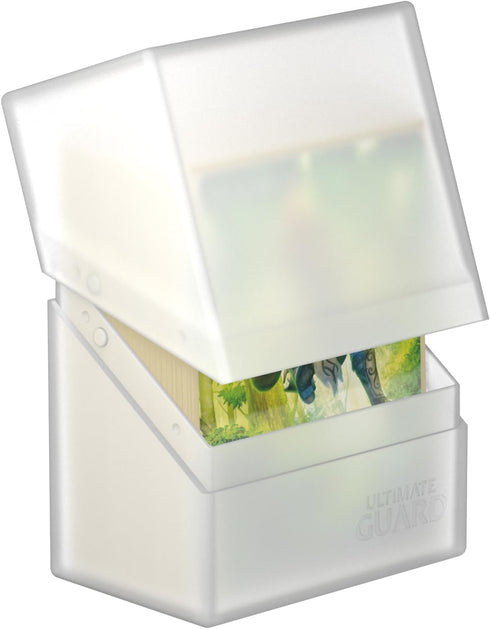 60+ 60 Ultimate Guard Boulder Classic, Deck Case for Double-Sleeved TCG Cards, Frosted, Secure & Durable Storage