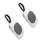 BWESOO 2Pcs Travel Wipe Holder Reusable Wet Wipe Container Box Strollers Hanging Dispensers