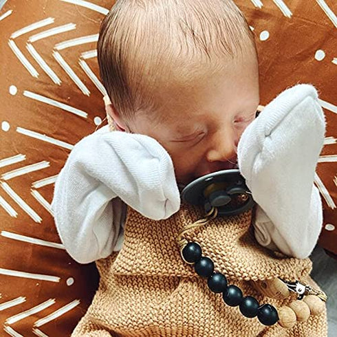 Culclendy Nursing Pillow Cover, Breastfeeding Pillow Cover, Rust Nursing Pillow Cover, Breastfeeding Pillow Slipcover
