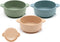 Baby Bowls with Suction - 3 Pack Soft Silicone Food Bowl for Babies, Kids, Toddlers, BPA Free, Microwave & Dishwasher