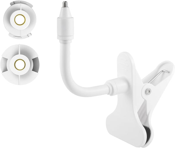 Flexible Baby Monitor Clip Clamp Mount Holder for HelloBaby HB65/HB40/HB6550/HB66/HB248/HB6339/HB6550 Pro, ANMEATE