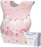 SUNVENO Disposable Bibs - Leak-proof Liner & Reusable Fastener