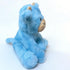 YUKOUQIAN 8 inch Cute Cow Plush Stuffed Animal Doll Toy for Girls Boys (Siting Cow CAI Blue)