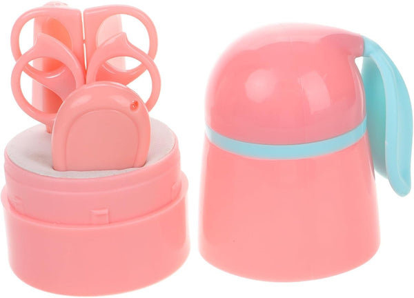 Nail Care Safe Nail Clipper and Scissors Kit for Cute Case Includes