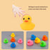 WAMSOLE 50 Pcs Multicolor Mini Rubber Ducks Baby Bath Toy ,Children Squeak and Float Colored Small Ducks in Bulk