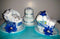 Body TST Diaper Cake Stroller Centerpiece (baby blue) by Little KG's Dreams