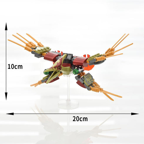 Mesiondy Sets 725 6 8 9 10 11 12 13 14 Building Blocks Toys Pcs for Age Years, Dinosaur Park World,Birthday Gifts