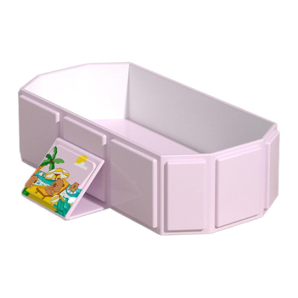 Generic Foldable Bathroom Bathtub - Anti-Slip Bathing Tub for 0-8 Years Old, Portable