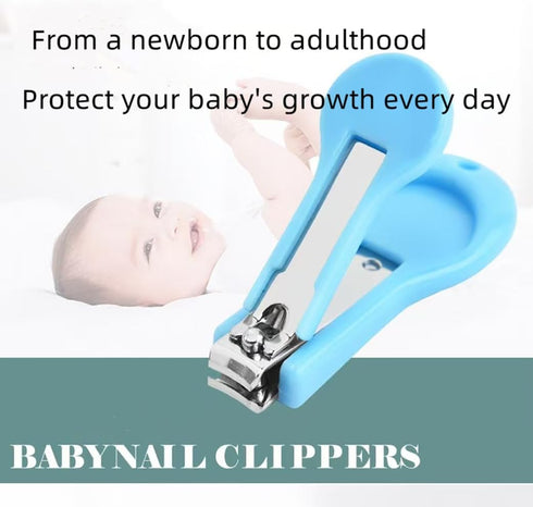 XUJINCN Clippers2 Pack Trimming Baby Nail Nail Clippersfor Baby's Fingers or ToesBlue and Pink Toddler Nail ClipperBe