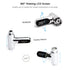 Sunydog 0~100 360 Shower Thermometer,LED Digital Shower Temperature Display Baby Bath Water Thermometer