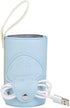 Qinlorgo 10W Bottle Warmer, USB Microfiber PU Baby Bottle Warmer Travel Bottle Warmer with Indicator Light for Water
