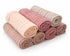 Kestel Muslin Baby Washcloths and Burp Cloths, 100% Cotton Baby Bath Wash Cloths,