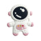 Baby Teethers for Infants 3+ Months, Food Grade Silicone Astronaut Styling Teething Toy, BPA Free
