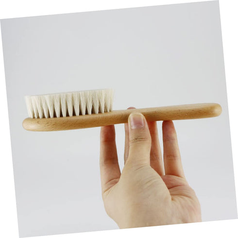 Set Toddmomy Boy Girl Hair Washing Brush Comb Handle Wool Brush Grooming Kit Hair Cleaning for Newborns and Boys Girls