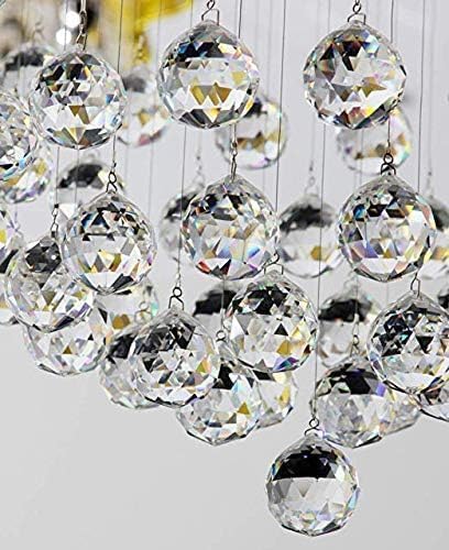 20mm/30mm/40mm Pack 13 Crystalsuncatcher Clear Crystal Ball Prisms Chandelier Lamp Lighting Drops Hanging Prisms Parts