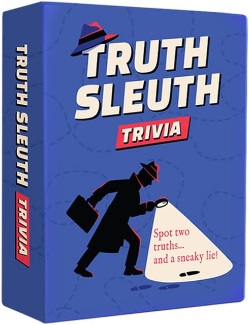 Talking Hearts Truth Sleuth Trivia Game, Two Truths and a Lie Style Trivia with