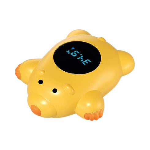 MENGLANSI Smart Bear-Shaped Floating Fast-Reading Accuracy with Color-Changing Alerts for Newborn Bathwater Testing