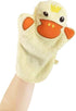 Soft Cotton Bath Mitt for Toddlers - Duck Design Baby Shower Gift