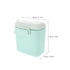 Portable Formula Container Capacity Travel Dispenser with Multi Compartment Design Lightweight Cork Material for Milk