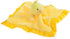 Apricot Lamb Stuffed Animals Duck Security Blanket, Infant Nursery Plush Baby Lovey 13 Inches
