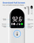 Digital Thermometer for Adults and Kids, Accurate Ear and Forehead Temperature Readings, Touchless with Large LED