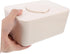 LIFKOME Wipes Holder Refillable Silicone Wet Tissue Box for Home Car Capacity Wipes Dispenser Protective Lid